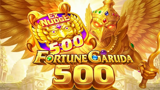 Special Reel de Fortune Garuda 500 mostrando un multiplicador junto a la cuadrícula